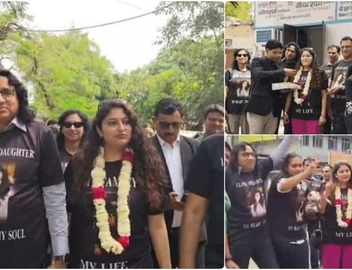 रिटायर्ड जज ने पेश की मिसाल: तलाक के बाद बेटी का ढोल-नगाड़ों के साथ किया स्वागत