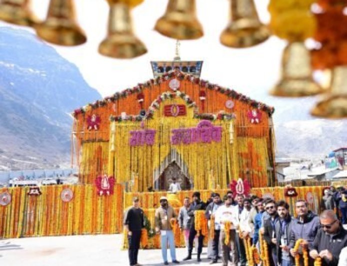 केदारनाथ धाम के कपाट खुले, श्रद्धालुओं में उमंग का माहौल