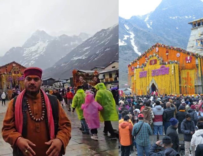 केदारनाथ में श्रद्धालुओं की संख्या ने पार किया 1 लाख का आंकड़ा, जाहिर हुआ मौसम का नया रूप