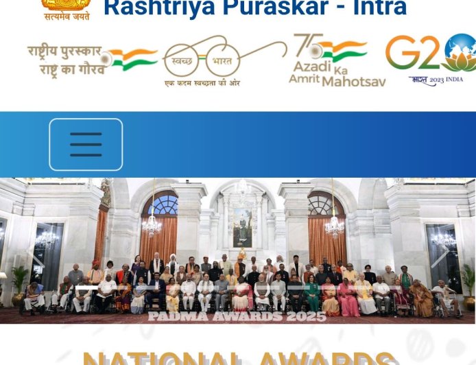 बागेश्वर: पद्म पुरस्कार 2027 के लिए नामांकन की प्रक्रिया शुरू, अंतिम तिथि 31 जुलाई