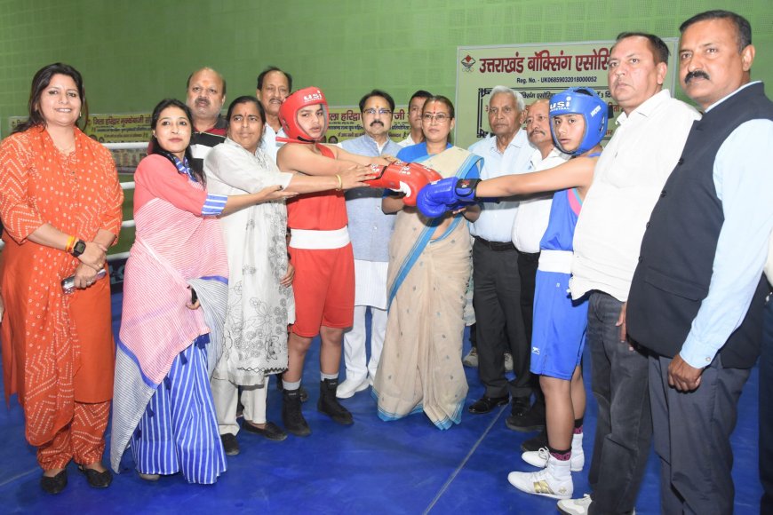 पिथौरागढ़ बनी चैंपियन: खेल मंत्री रेखा आर्या ने बॉक्सिंग प्रतियोगिता का भव्य समापन किया