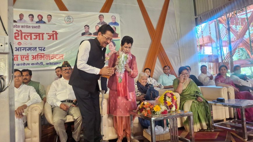 कुमारी शैलजा और धस्माना ने कांग्रेस के कार्यकर्ताओं में भर दिया नया उत्साह, जामवंत-हनुमान से जोड़कर समझाया संदेश