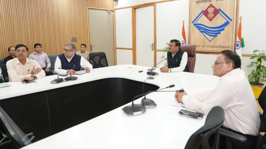 वनाग्नि की रोकथाम में मुख्य सचिव की महत्वपूर्ण बैठक, प्रिडिक्शन मॉडल बनाने के आदेश