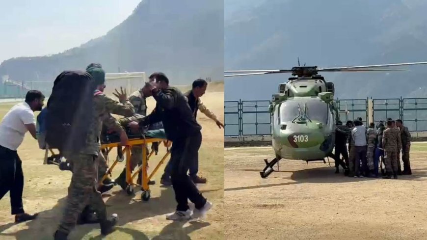 चमोली: अनियंत्रित सेना के वाहन के खाई में गिरने से दो जवान घायल, एक की हालत गंभीर