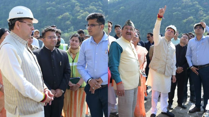 मुख्यमंत्री ने चारधाम यात्रा की तैयारियों का किया निरीक्षण, गुप्तकाशी तक सड़क मार्ग की व्यवस्था की समीक्षा