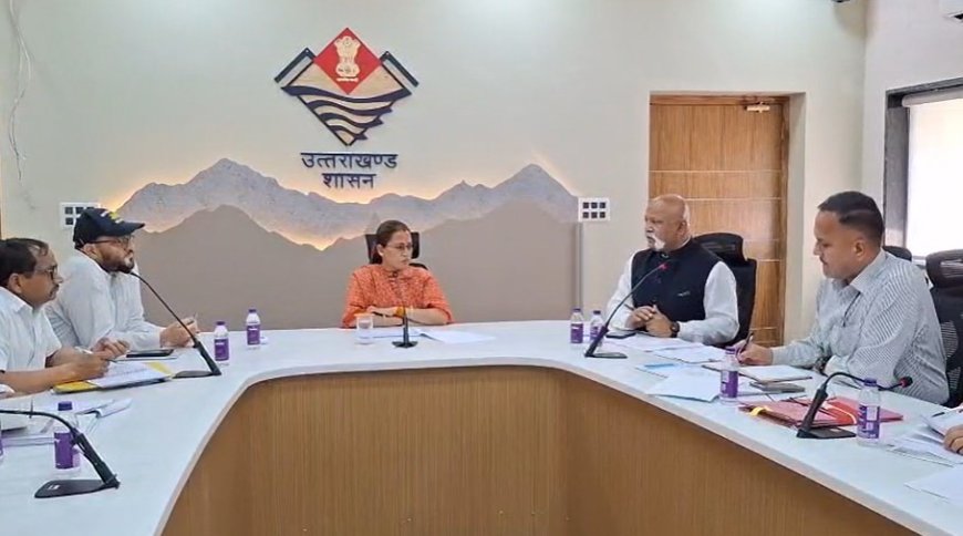 39वें राष्ट्रीय खेलों में पदकों की संख्या बढ़ाने पर जोर, खेल मंत्री रेखा आर्या का निर्देश