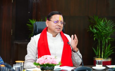 सीएम धामी ने अधिकारियों को दी सख्त चेतावनी: बिना तैयारी बैठक में न आने का दिया निर्देश, 15 जून तक घोषणाओं के शासनादेश जारी करें