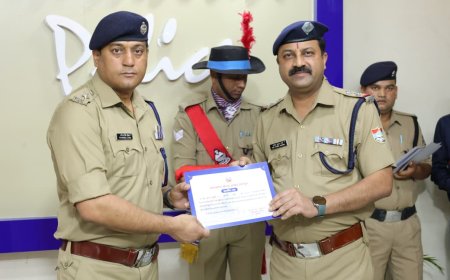 एसएसपी देहरादून ने 34 पुलिस कर्मियों के उत्कृष्ट कार्य को किया सम्मानित