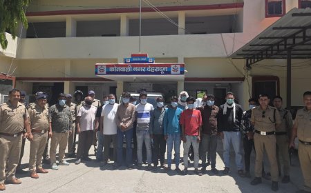 देहरादून: "ऑपरेशन प्रहार" के तहत दून पुलिस ने जुआरों के खिलाफ किया बड़ा एक्शन, 18 गिरफ्तार