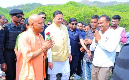 मुख्यमंत्रियों की यमकेश्वर यात्रा: विकास कार्यों का शुभारंभ और आध्यात्मिक अनुष्ठान