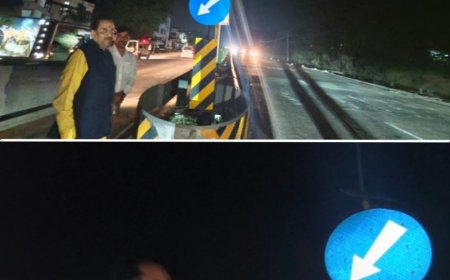 अजय भट्ट ने की लालकुआं-हल्दूचौड़ हाईवे पर बंद स्ट्रीट लाइटों का निरीक्षण; NHAI को दिए कार्यवाही के आदेश