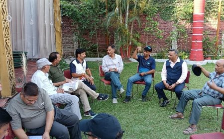 चौंदकोट वेलफेयर सोसाइटी की बैठक में गांवों के विकास और संगठन विस्तार पर जोर