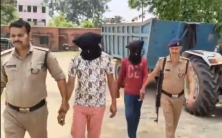 रामनगर पुलिस का बड़ा खुलासा: चोरी हुए ट्रैक्टर-ट्रॉली के साथ दो 10,000 रुपये के इनामी बदमाश गिरफ्तार