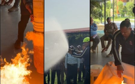 रामनगर: अनंतम रिसोर्ट में अग्नि सुरक्षा पर फायर ब्रिगेड ने किया मॉक ड्रिल