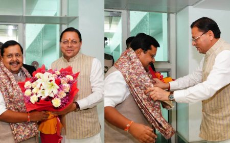 भाजपा अध्यक्ष नितिन नबीन का देहरादून दौरा, चुनावी रणनीति पर मंथन