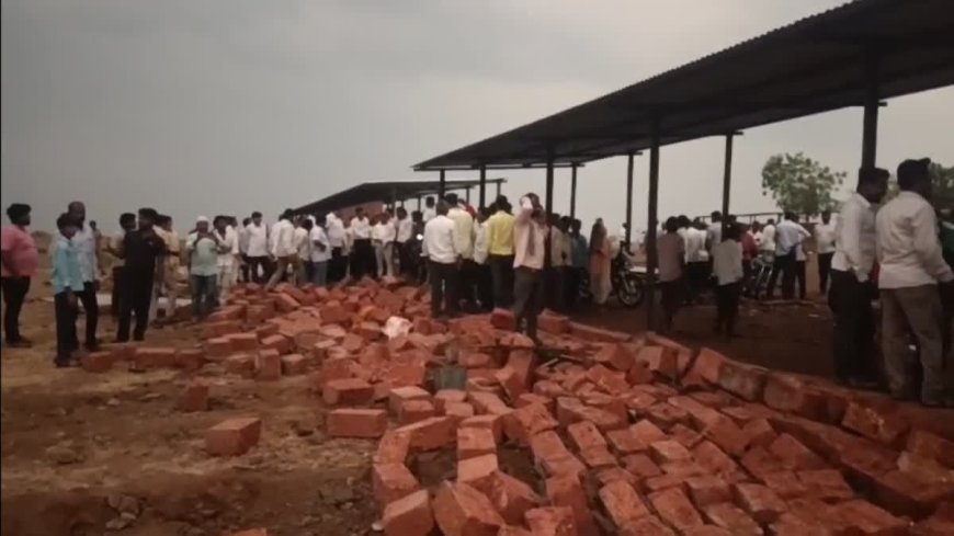 सांगली में दर्दनाक हादसा: बारिश के बीच गिर गई दीवार, 6 श्रद्धालुओं की मौत, 15 घायल