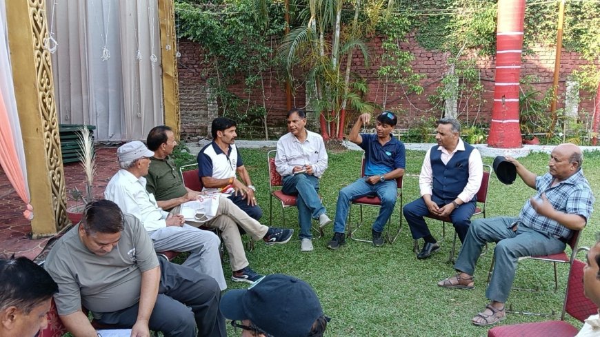 चौंदकोट वेलफेयर सोसाइटी की बैठक: गांवों के विकास और संगठन विस्तार की दिशा में महत्वपूर्ण कदम