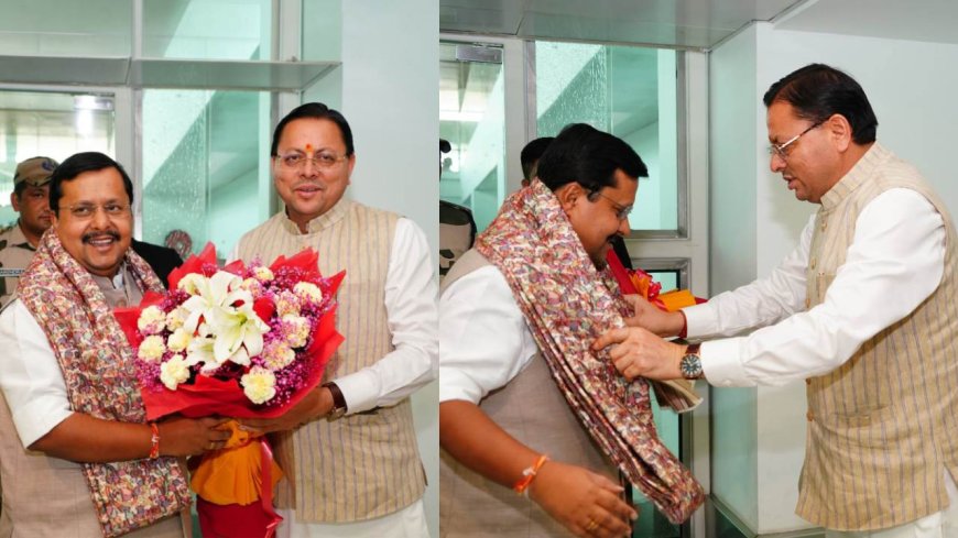 भाजपा अध्यक्ष नितिन नबीन का देहरादून दौरा, चुनावी रणनीति पर मंथन