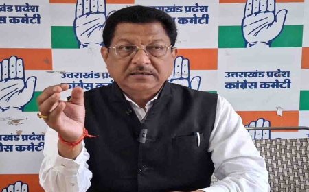 राहुल गांधी के उत्तराखंड दौरे ने बीजेपी में मचाई हलचल, सूर्यकांत धस्माना ने उठाए सवाल