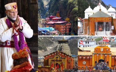 प्रधानमंत्री नरेंद्र मोदी के 12 साल के कार्यकाल का देवभूमि में भव्य जश्न, चारधामों में विशेष पूजा-अर्चना