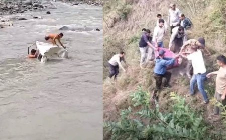 उत्तराखंड: दर्दनाक सड़क हादसा, कैल नदी में गिरा बोलेरो, 4 की मौत, 3 घायल