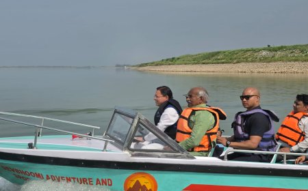 सीएम धामी ने गदरपुर में अंतर्राष्ट्रीय क्याकिंग और कैनोइंग प्रतियोगिता की तैयारियों का लिया जायजा