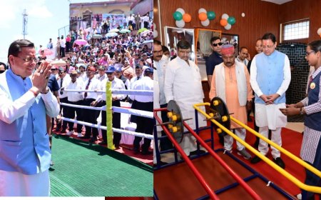 मुख्यमंत्री धामी का पौड़ी में विकास का रुख, 110 करोड़ की योजनाएं और कंडोलिया महोत्सव की शुरुआत
