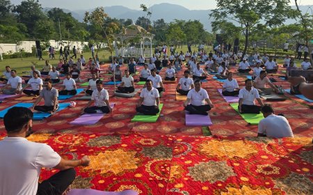उत्तराखंड: अंतर्राष्ट्रीय योग दिवस पर एमडीडीए का भव्य योग महाकुंभ
