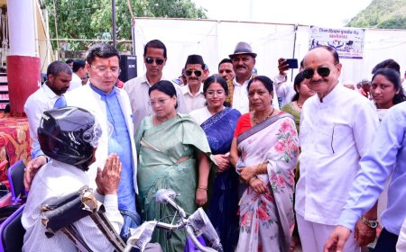 बागेश्वर: समाज कल्याण विभाग और एलिम्को द्वारा 480 लाभार्थियों को वितरित किए गए कृत्रिम अंग और सहायक उपकरण