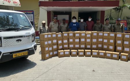 विकासनगर में पुलिस की बड़ी कार्रवाई: 120 पेटी अवैध शराब का पर्दाफाश, 3 तस्कर हुए गिरफ्तार