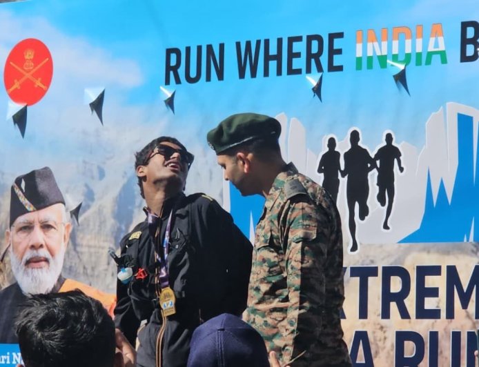 अनुराग रावत ने सेरेब्रल पाल्सी को मात देते हुए 10 किमी ‘नीति एक्सट्रीम अल्ट्रा रन’ में हासिल की सफलता
