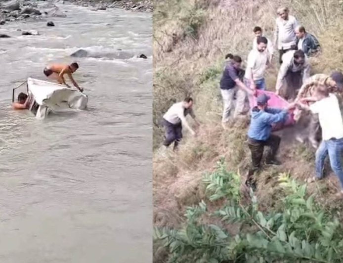 उत्तराखंड: दर्दनाक सड़क हादसा, कैल नदी में गिरा बोलेरो, 4 की मौत, 3 घायल