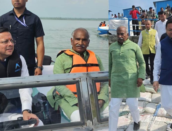 गदरपुर की राजनैतिक तस्वीर में बदलाव, सीएम धामी का अरविंद पांडे के घर दौरा और बोटिंग