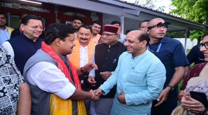भाजपा की रणनीति पर नितिन नवीन की मुहर, मनवीर चौहान की मीडिया प्रबंधन की सराहना