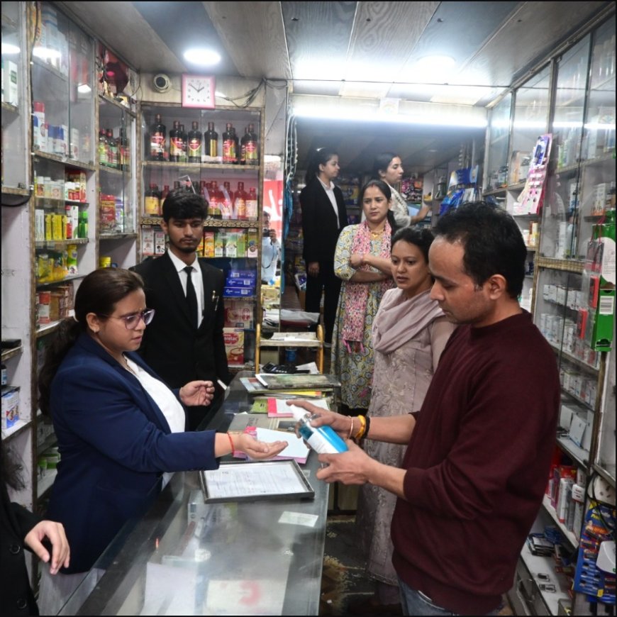 भवाली में "सुरक्षित दवा-सुरक्षित जीवन" अभियान के तहत औचक छापेमारी: 9 मेडिकल स्टोरों पर कार्रवाई