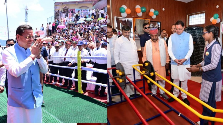 मुख्यमंत्री धामी का पौड़ी में विकास का रुख, 110 करोड़ की योजनाएं और कंडोलिया महोत्सव की शुरुआत