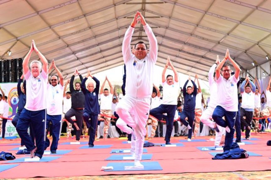 मुख्यमंत्री पुष्कर सिंह धामी ने प्रदेशवासियों को दी अंतरराष्ट्रीय योग दिवस की शुभकामनाएं