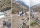 हिमाचल प्रदेश में मानसून का तूफान: NH-5 पर बाढ़ से वाहन फंसे, लंबा जाम
