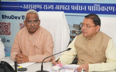 मुख्यमंत्री धामी ने मानसून पूर्व मॉक ड्रिल में आपदा प्रबंधन की दी निर्देश