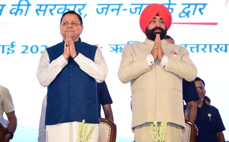 मुख्यमंत्री पुष्कर सिंह धामी को राज्यपाल गुरमीत सिंह की शुभकामनाएं, विकास कार्यों की सराहना