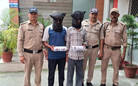 रामनगर पुलिस ने किया बड़ा वार: अवैध 315 बोर तमंचे और कारतूस के साथ दो अपराधियों की गिरफ्तारी