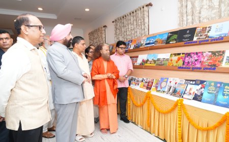 राज्यपाल ने 'एब्सल्यूट इंटेलीजेंस' एवं 'प्रज्ञा' पुस्तकों का विमोचन किया, पुस्तक प्रदर्शनी का किया अवलोकन