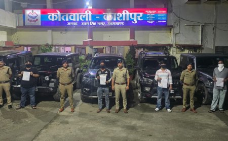 काशीपुर पुलिस की कड़ी कार्रवाई: हाईवे पर स्टंटबाज़ी करने वाले थार और स्कॉर्पियो चालकों के खिलाफ कड़ा एक्शन