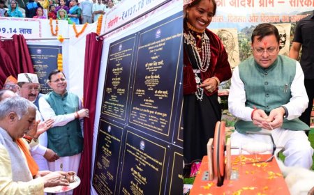 मुख्यमंत्री पुष्कर सिंह धामी ने चमोली को दी ₹155.36 करोड़ की विकास योजनाओं की नई सौगात