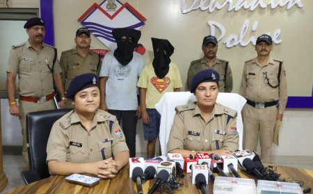 देहरादून: महिला के बंधक बनाकर लूट की वारदात का खुलासा, 12 घंटे में दो आरोपी गिरफ्तार