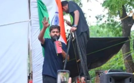 दिल्ली में CJP का ‘चलो संसद’ मार्च: अभिजीत दीपके हिरासत में, सुरक्षा व्यस्तता बढ़ी