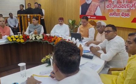 मुख्यमंत्री धामी का हरिद्वार यात्रा, गंगा कॉरिडोर की विकास परियोजनाओं की समीक्षा एवं कांवड़ मेला की तैयारियां