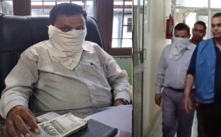 धीरेंद्र सिंह पटवाल: उरेडा अधिकारी 40 हजार रुपये की रिश्वत लेते रंगे हाथ पकड़े गए