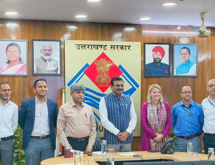 उत्तराखण्ड के विकास को मिलेगी नई दिशा: UNDP की इजाबेल ने मुख्य सचिव आनंद बर्द्धन से की मुलाकात