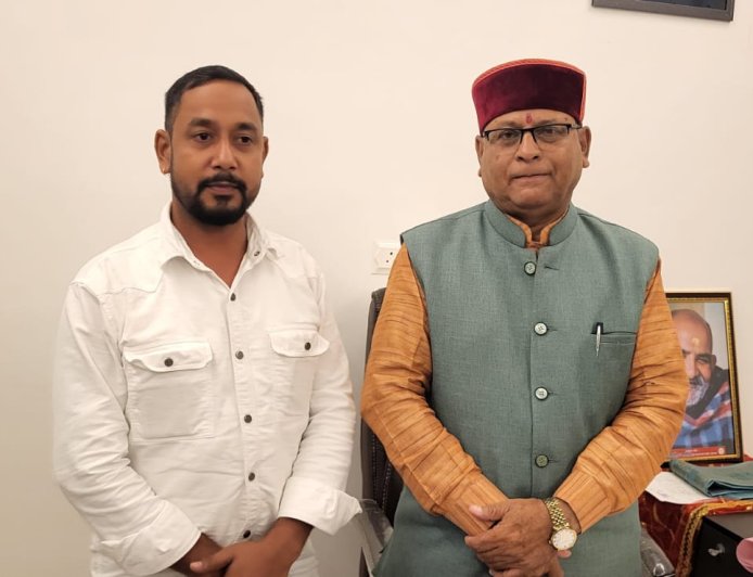 रामनगर के विकास मुद्दों पर खजान दास से मिले राहुल सिंह दरम्वाल, जल्द समाधान का दिया गया आश्वासन